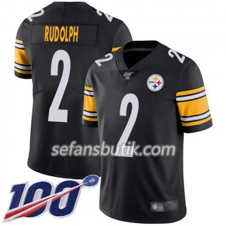 Pittsburgh Steelers Tröjor Mason Rudolph 2 Nike Svart I 100th - Herr Pittsburgh Steelers Tröjor Mason Rudolph 2 Nike Svart I 100th - Herr